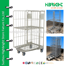 industrial folding laundry trolley wheels